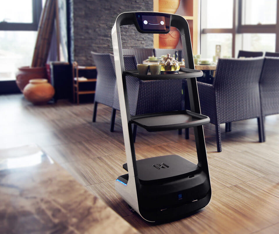 Indoor delivery robot PuduBot in Australia